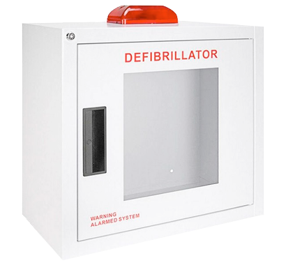 Gabinete de pared AED para desfibrilador en México  - DESFIMEX